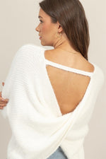 K97 BACKLESS SWEATER