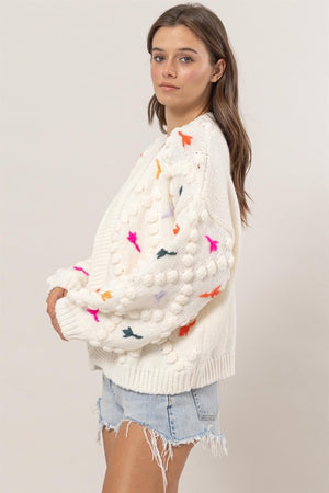 K101 BUBBLE CARDIGAN