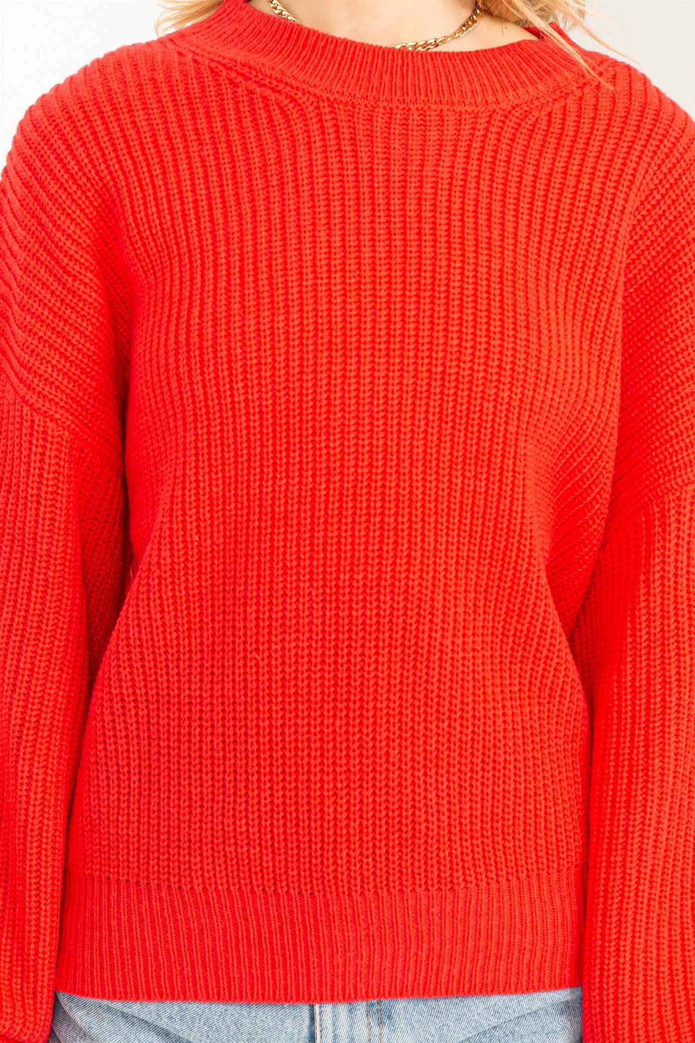 K80 RIBBED SWEATER