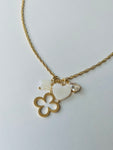 NL100 CLOVER CHARM NECKLACE