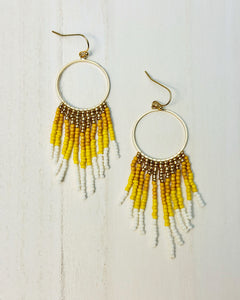 ER226 SUNRISE BEAD EARRINGS