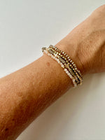 BL53 4ROW BEAD BANGLE SET