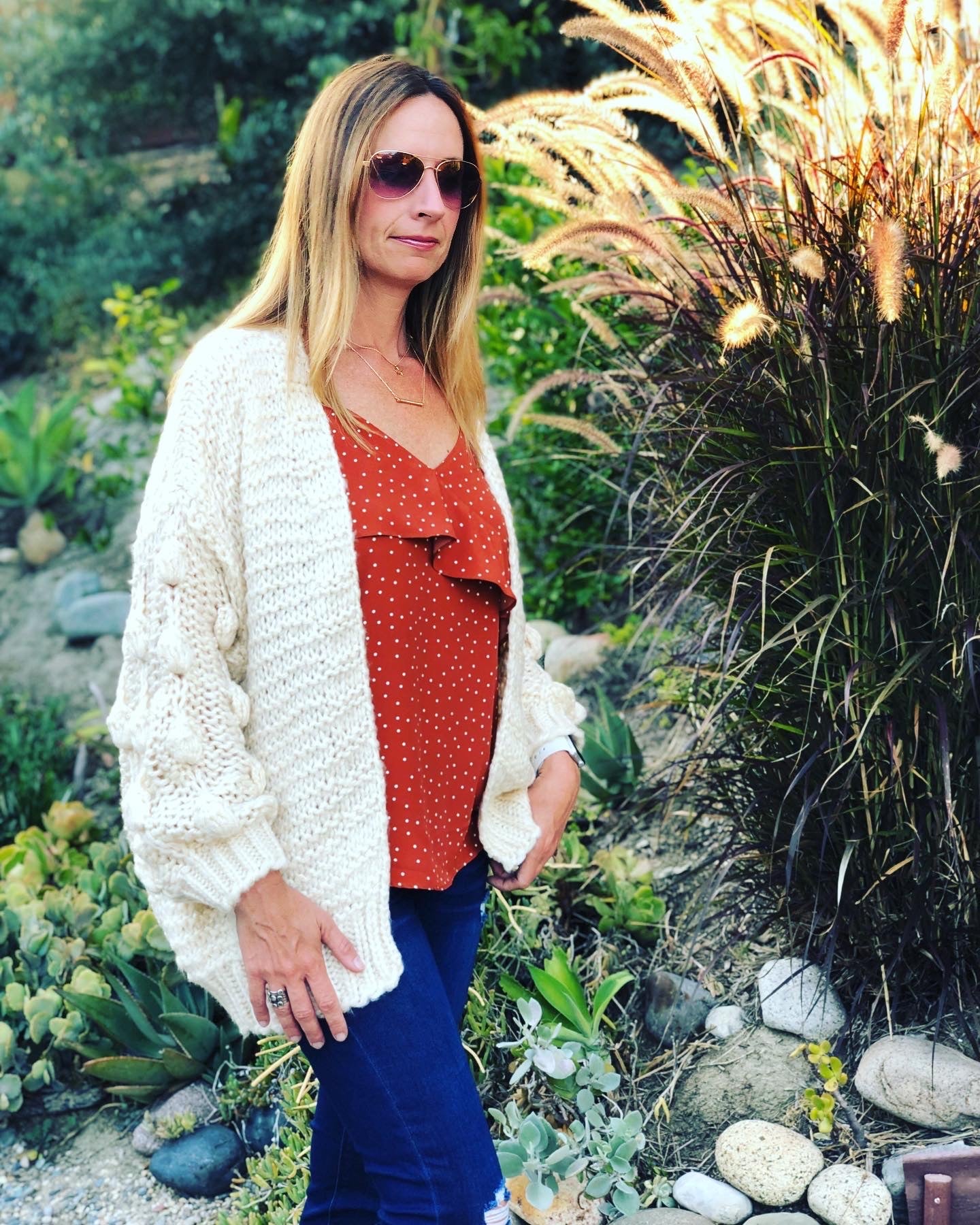 K11 POPCORN CARDIGAN