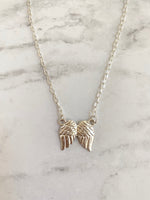 NL30 Angel wings necklace