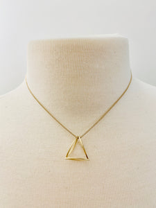 Triangle Charm Necklace