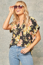 T99 Cool floral shirt