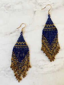 ER98 Moroccan bead earrings
