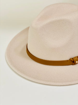 H18 WOOL FEDORA