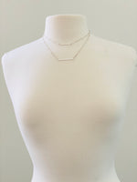 DOUBLE BAR NECKLACE