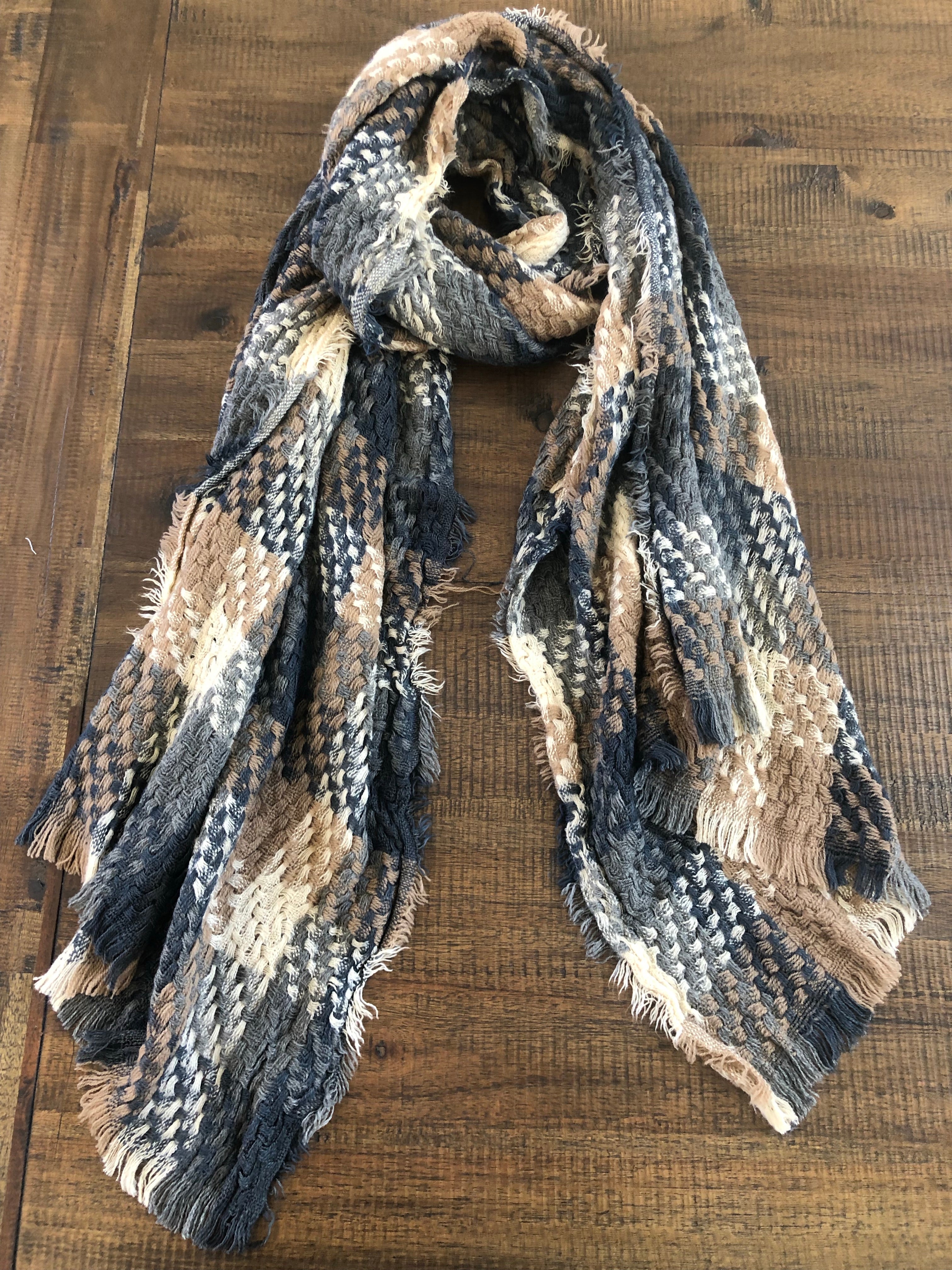 Plaid scarf