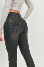 J16 5 BUTTON WASH SKINNY JEANS
