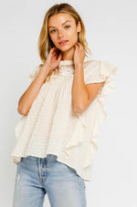 T134 PRETTY RUFFLE TOP