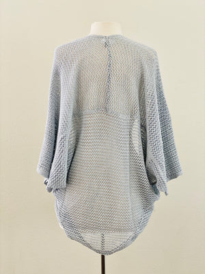 K49 NET COTTON SLOUCH CARDIGAN