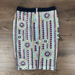 Sequins pencil skirt