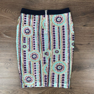 Sequins pencil skirt