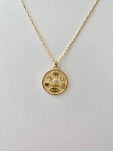 NL68 LUCK COIN NECKLACE