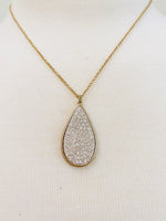 NL16 Diamond Drop Necklace